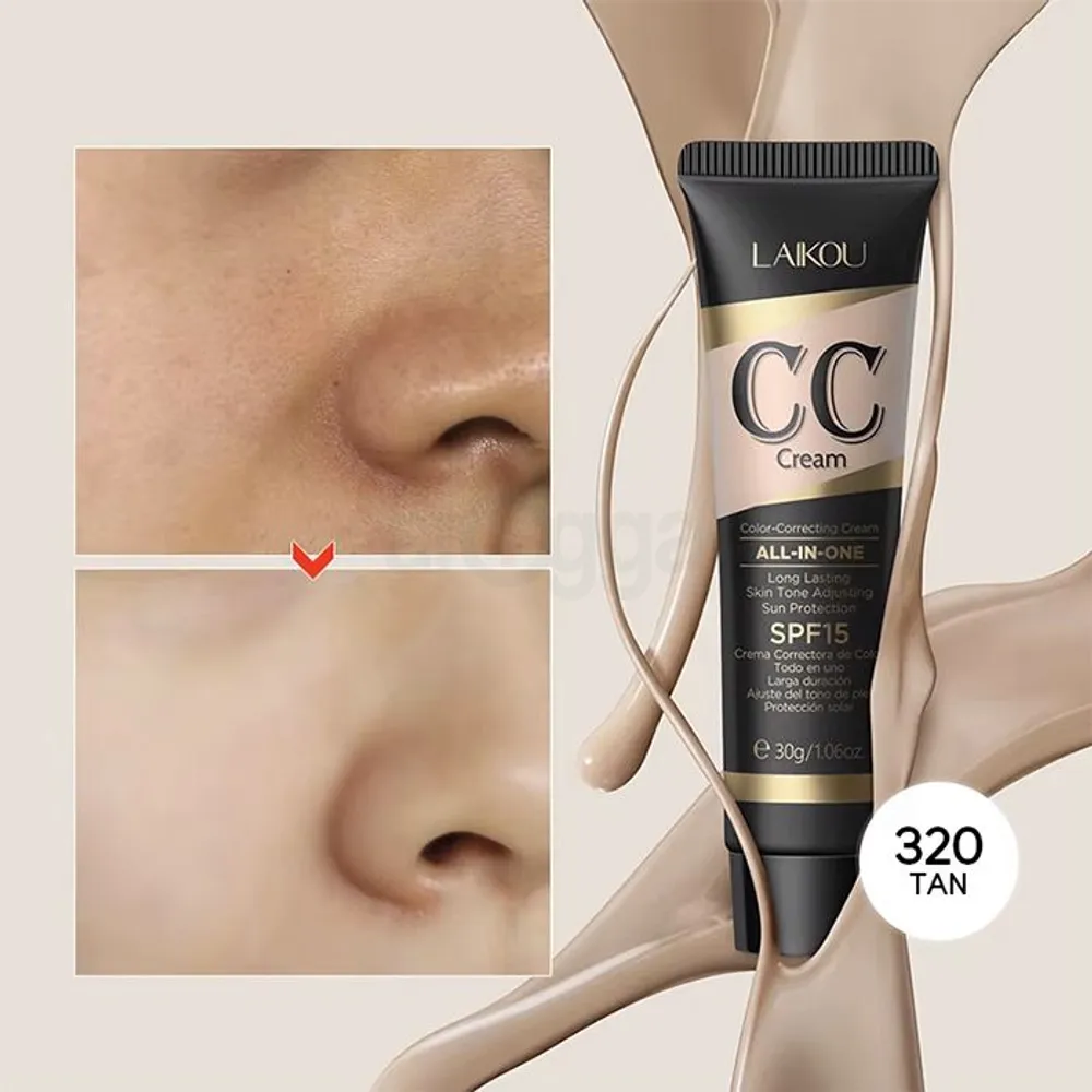 Laikou CC Cream All-in-One with SPF 15- Shade 320  