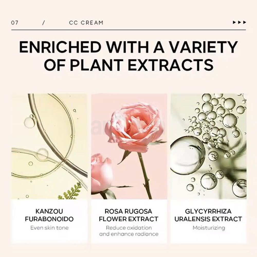 Laikou CC Cream All-in-One with SPF 15- Shade 320  