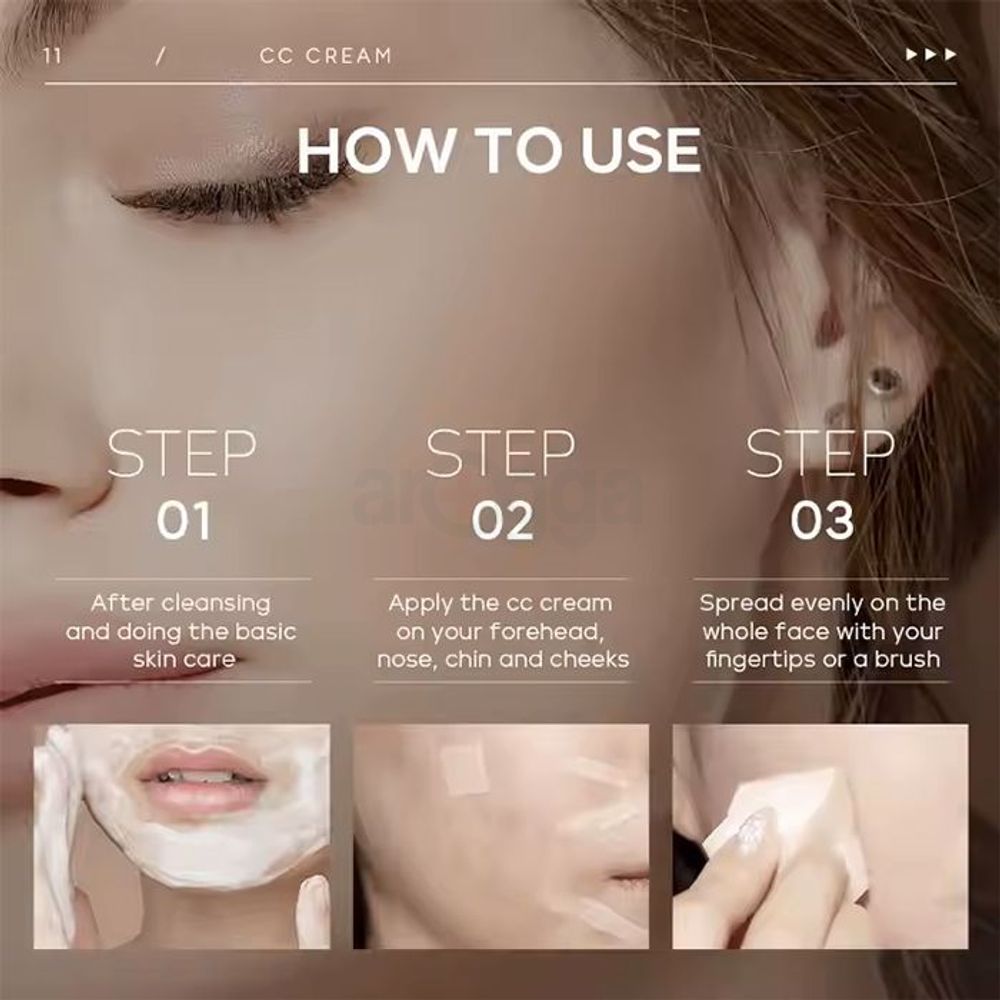 Laikou CC Cream All-in-One with SPF 15- Shade 320  