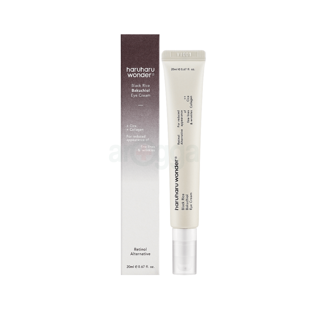 Haruharu Wonder Black Rice Bakuchiol Eye Cream with Cica & Collagen  