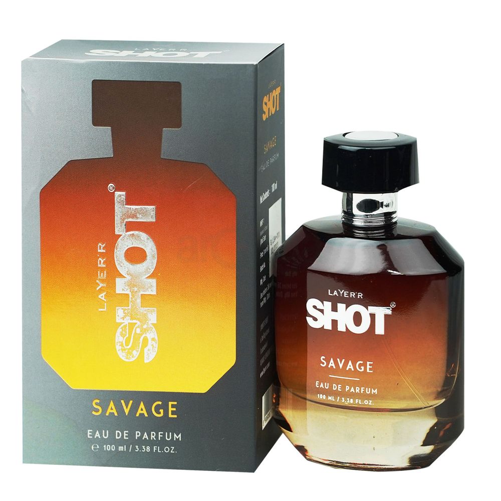 Layer'r Men Shot Savage Eau De Parfum (100ml)   