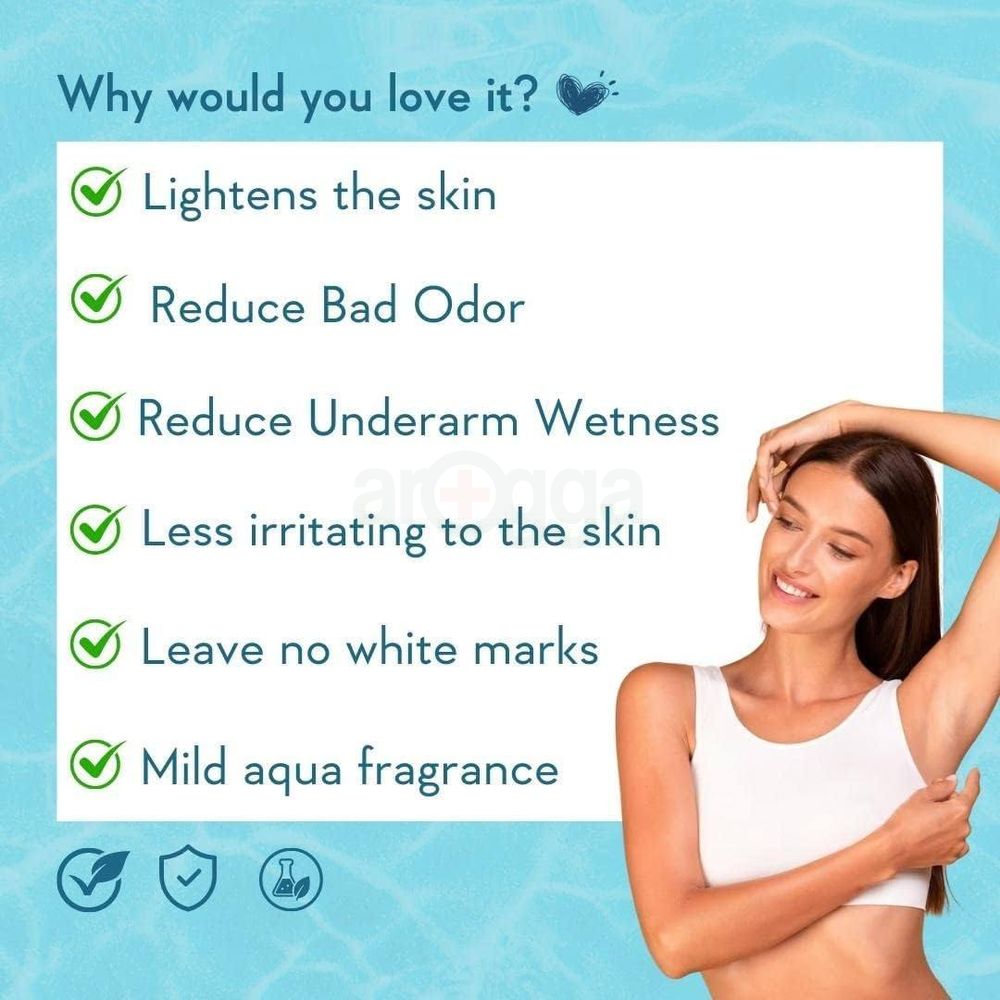 WishCare Under Arm Roll On Serum with Aqua Fresh 50ml  