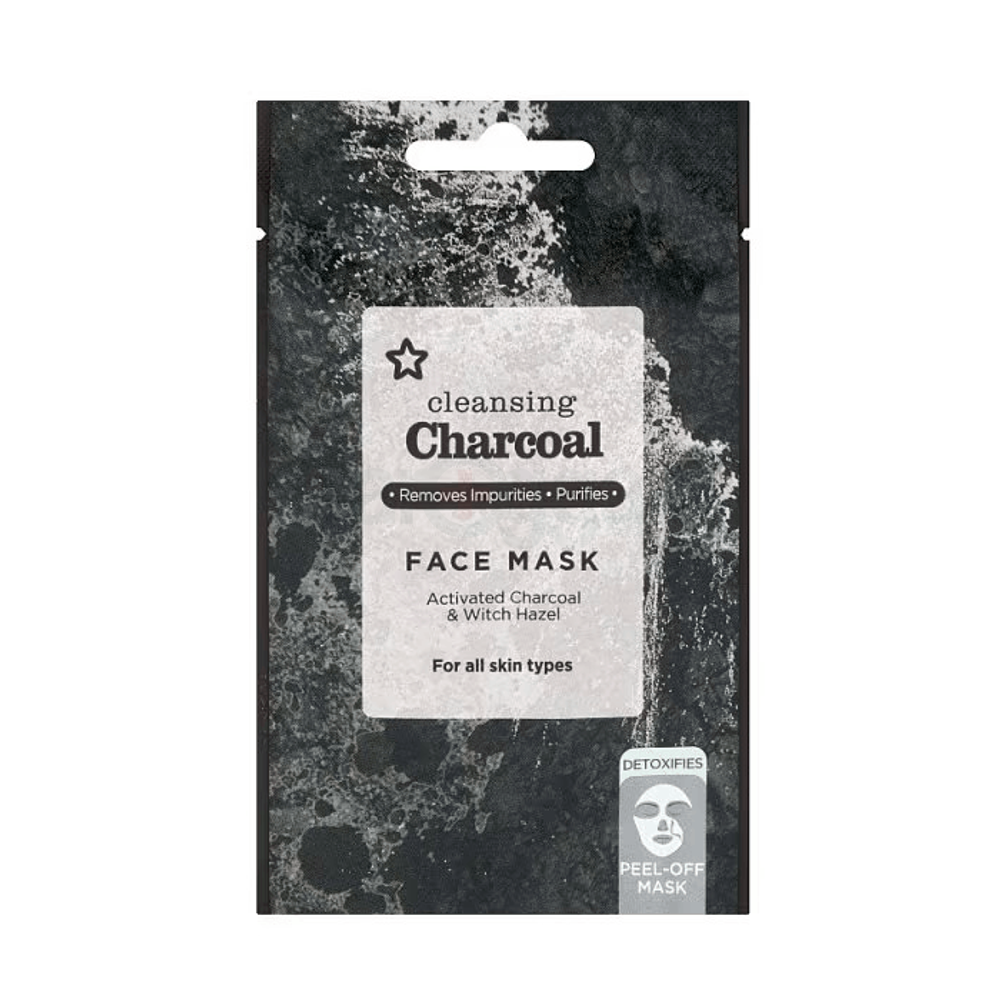 Superdrug Cleansing Charcoal Peel Off Face Mask  