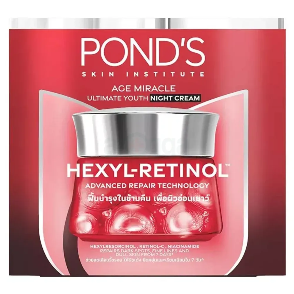 Pond's Age Miracle Hexyl Retinol Ultimate Youth Night Cream  