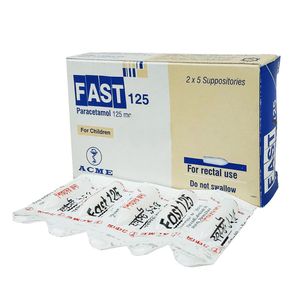 Fast 125 Suppository 125mg Suppository