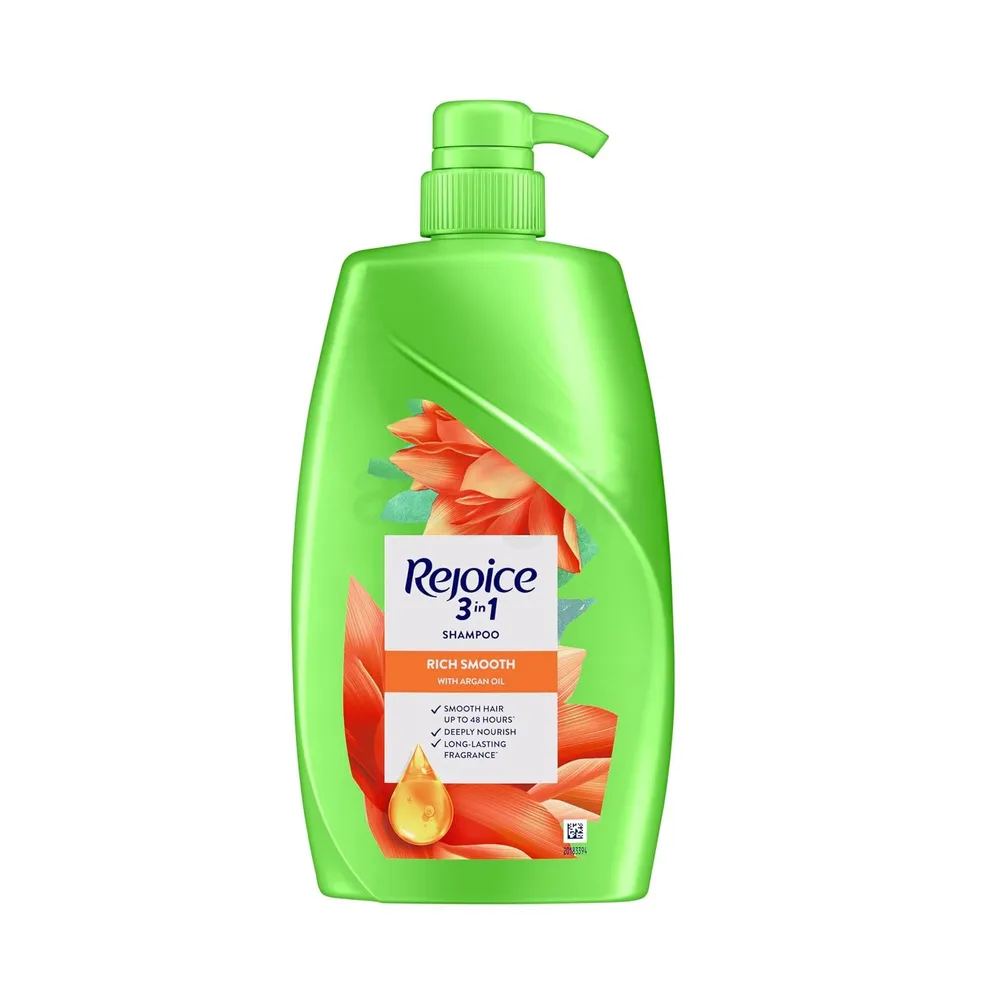 Rejoice 3 in 1 Rich Smooth Shampoo with Argan Oil  