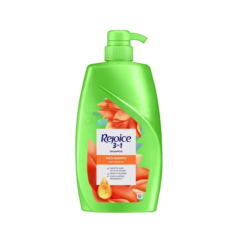 Rejoice 3 in 1 Rich Smooth Shampoo with Argan Oil  