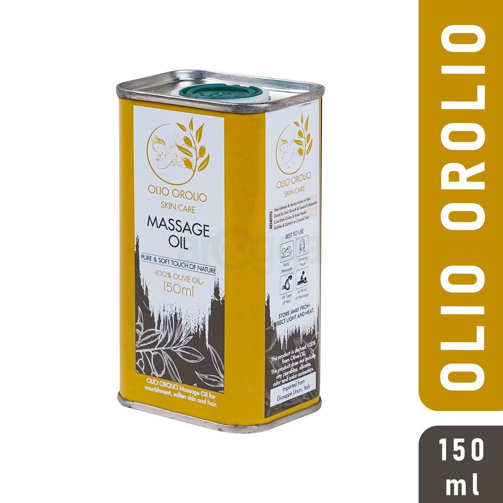 Olio Orolio Massage Oil -150ml (Tin)  
