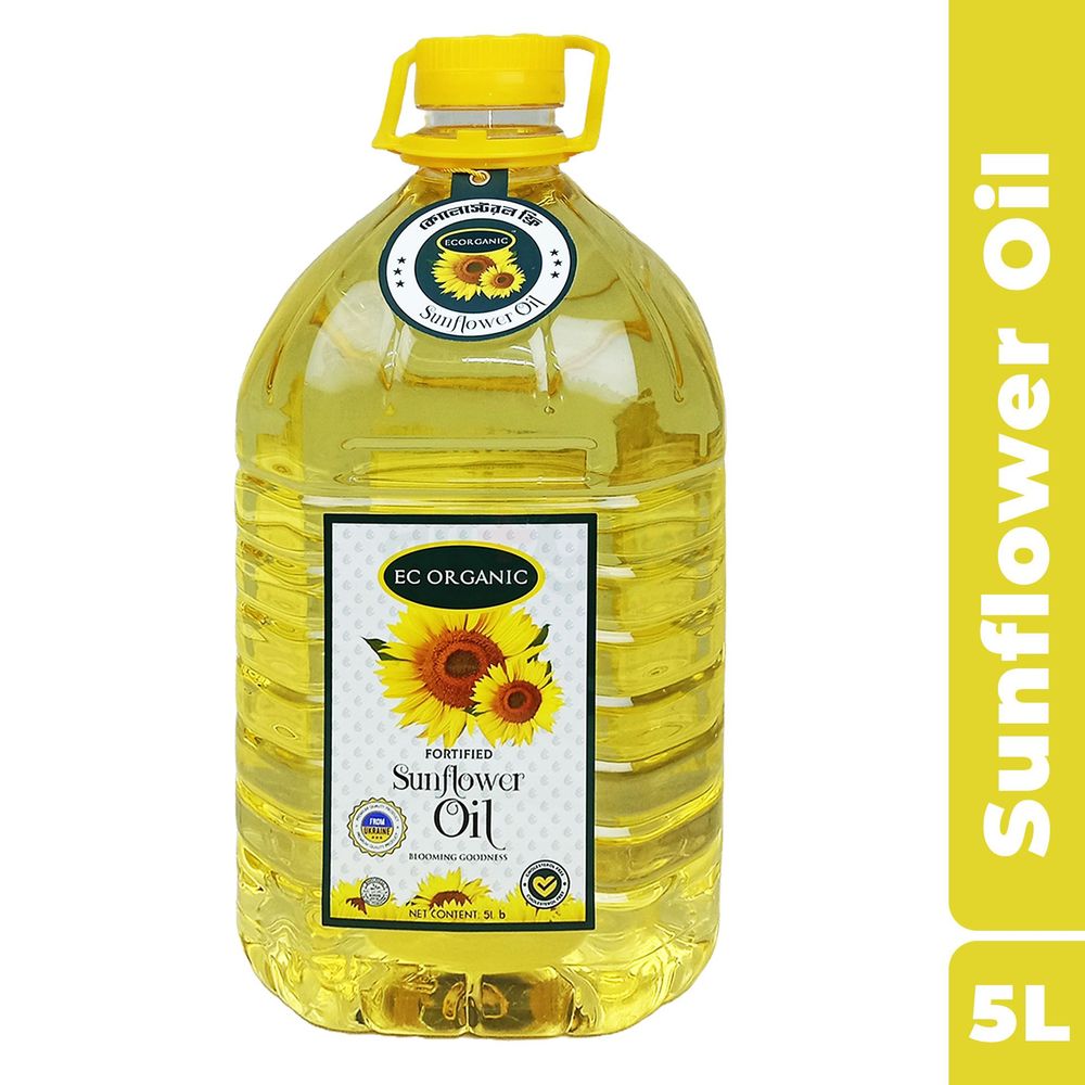 EC Organic Sunflower Oil - 5000ml (Pet)  