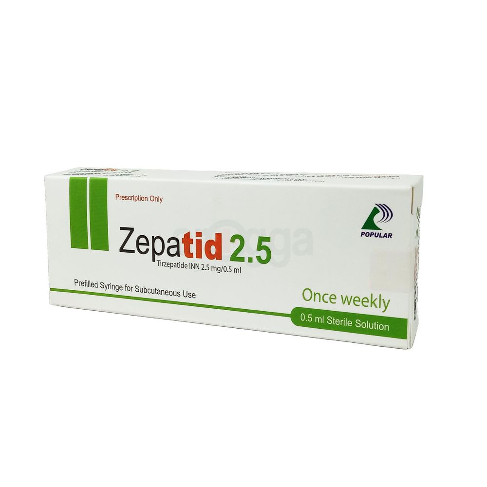 Zepatid 2.5 SC Injection 2.5mg/0.5ml injection