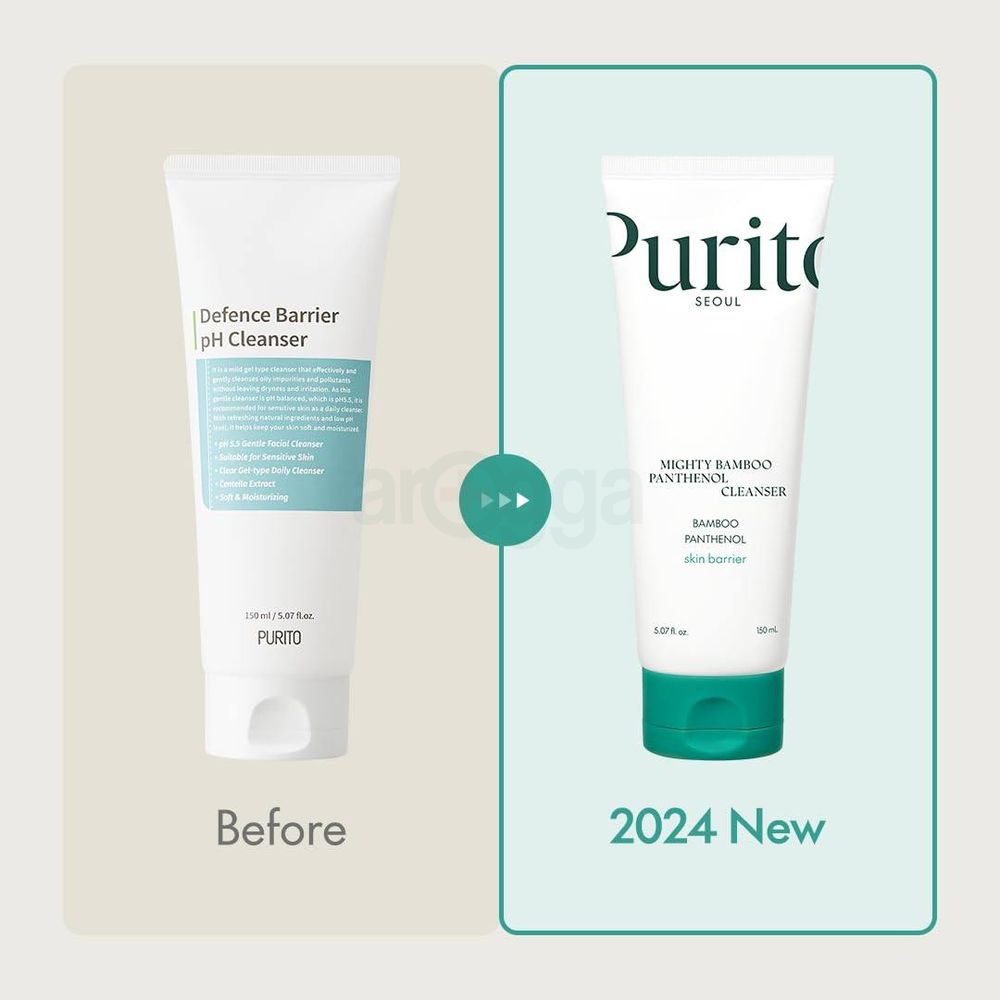 Purito Seoul Mighty Bamboo Panthenol Cleanser  