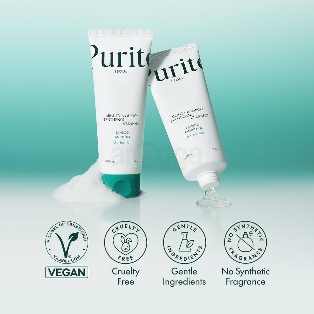 Purito Seoul Mighty Bamboo Panthenol Cleanser  