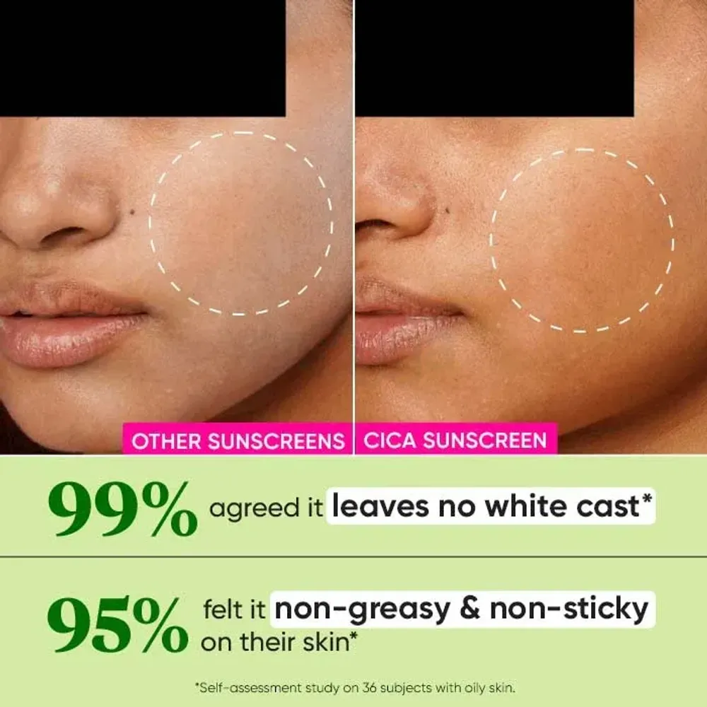 Dot and Key Cica Calming Mattifying Sunscreen SPF 50+ PA++++ with Niacinamide 50gm  