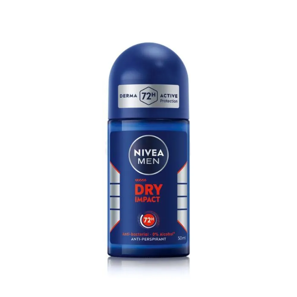 Nivea Men Dry Impact 72H Anti-Perspirant Deodorant Roll-on 50ml  