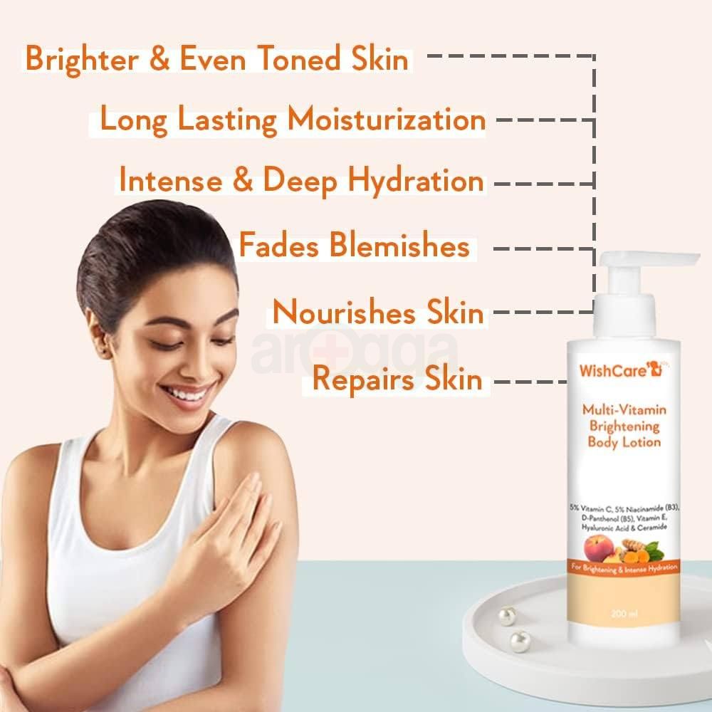WishCare Multi Vitamin Brightening Body Lotion  