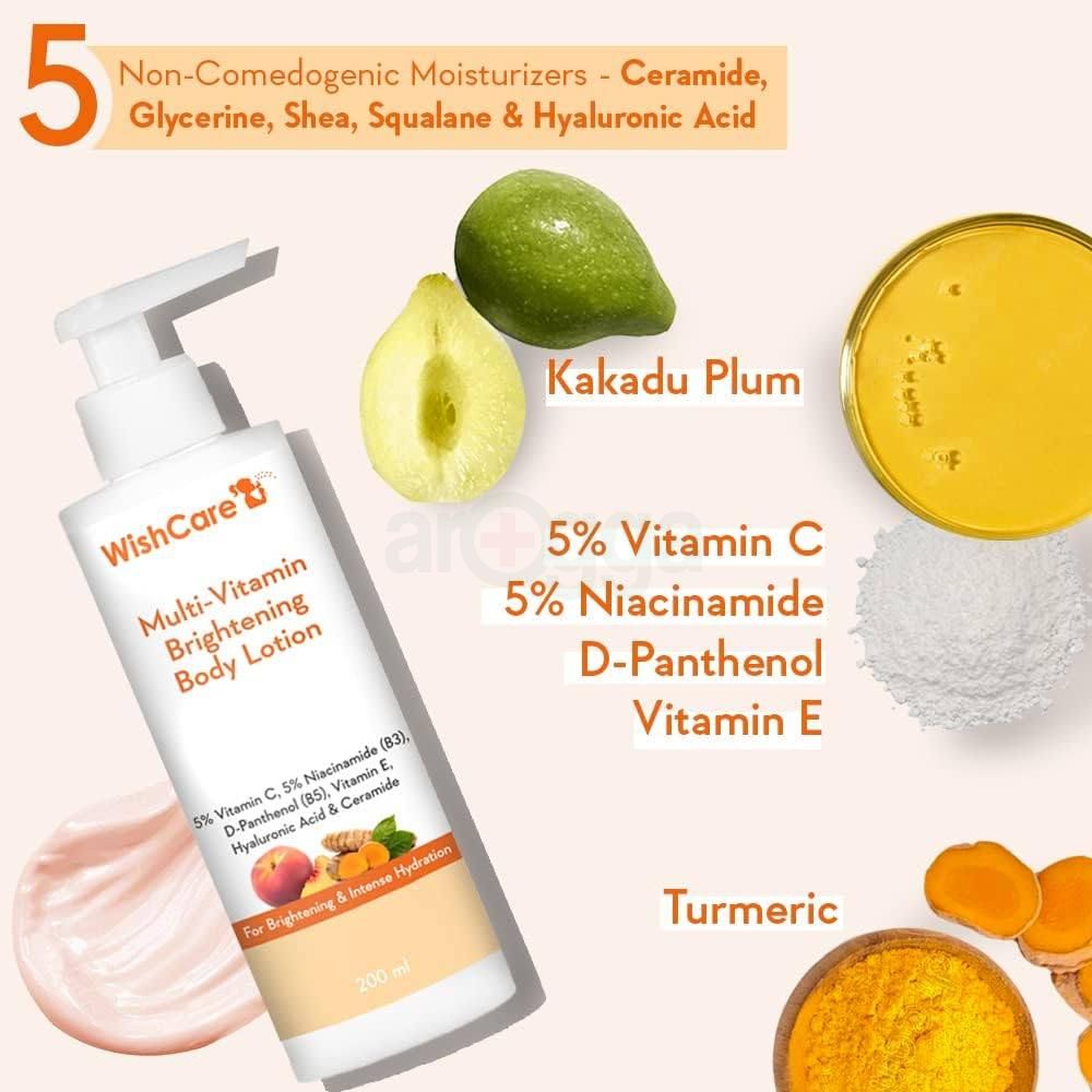 WishCare Multi Vitamin Brightening Body Lotion  