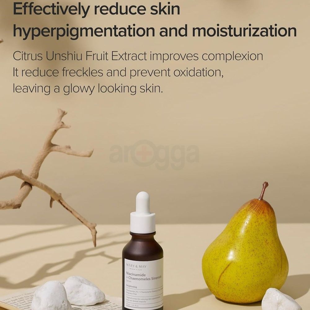 Mary & May Niacinamide+ Chaenomeles Sinensis Brightening Serum  