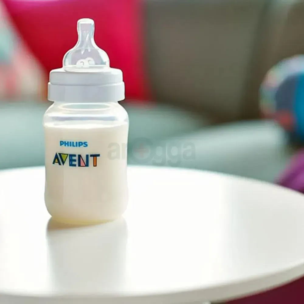Philips Avent Anti-Colic Reduces Colic and Discomfort  Baby Feeding Bottle 2Pcs Set (1m+)- 260ml (Model-SCY103/20)  