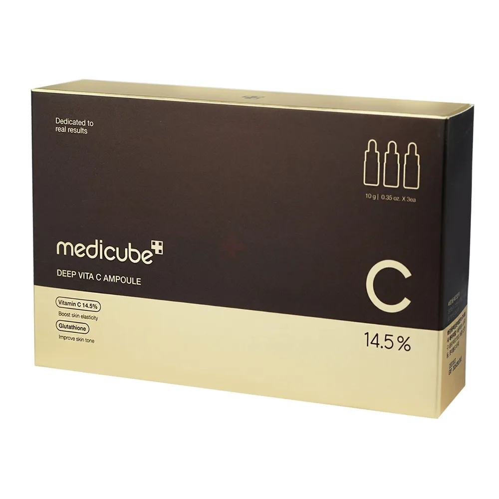 Medicube 2.0 Deep Vita C Ampoule Set with Vitamin C 14.5% and Glutathione  