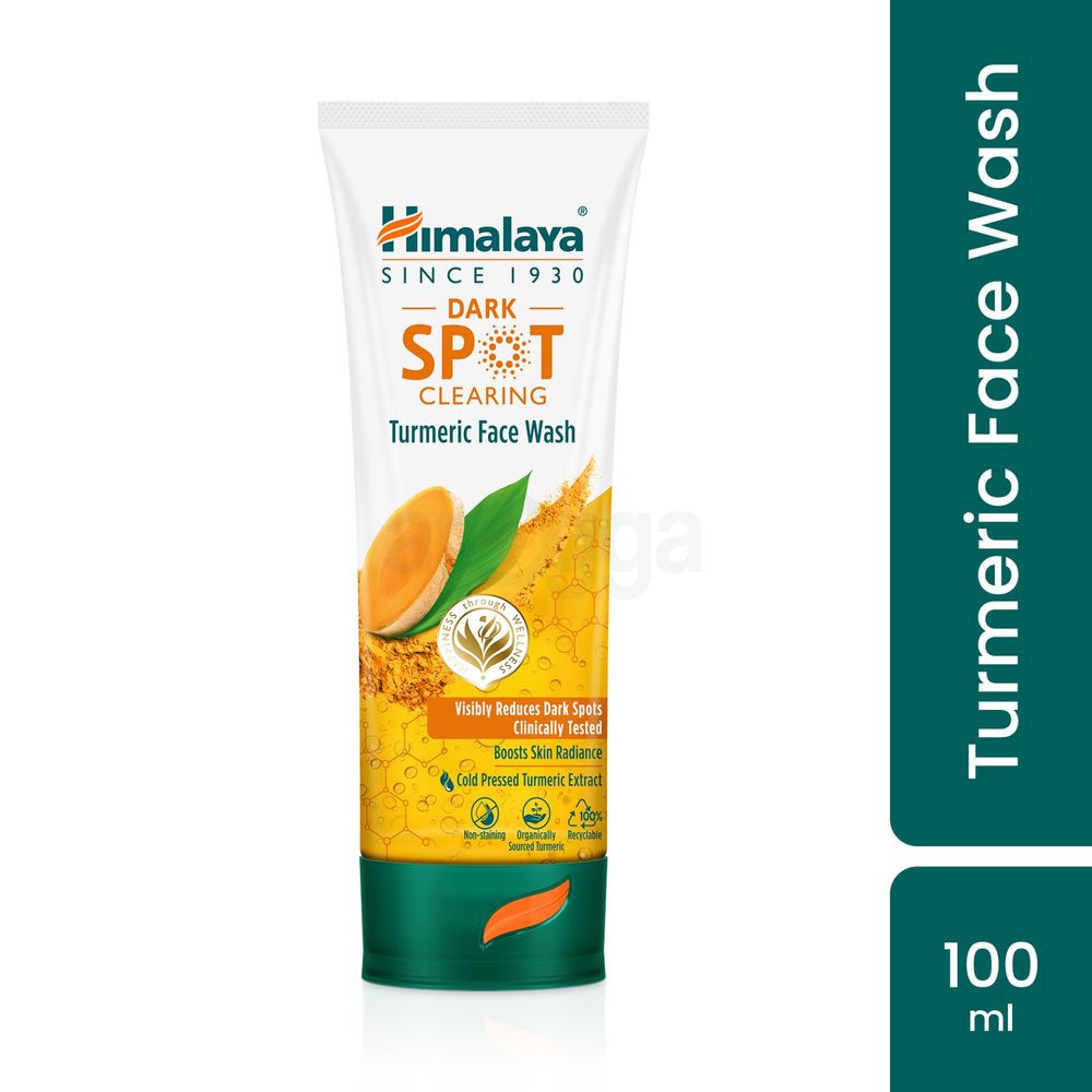 Himalaya Dark Spot Clearing Turmeric Face Wash-100ml  