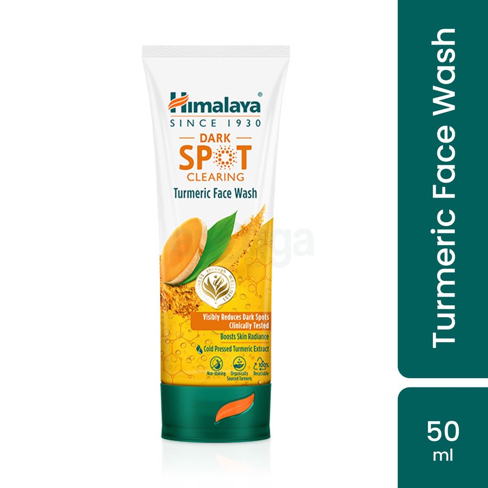 Himalaya Dark Spot Clearing Turmeric Face Wash-50ml  