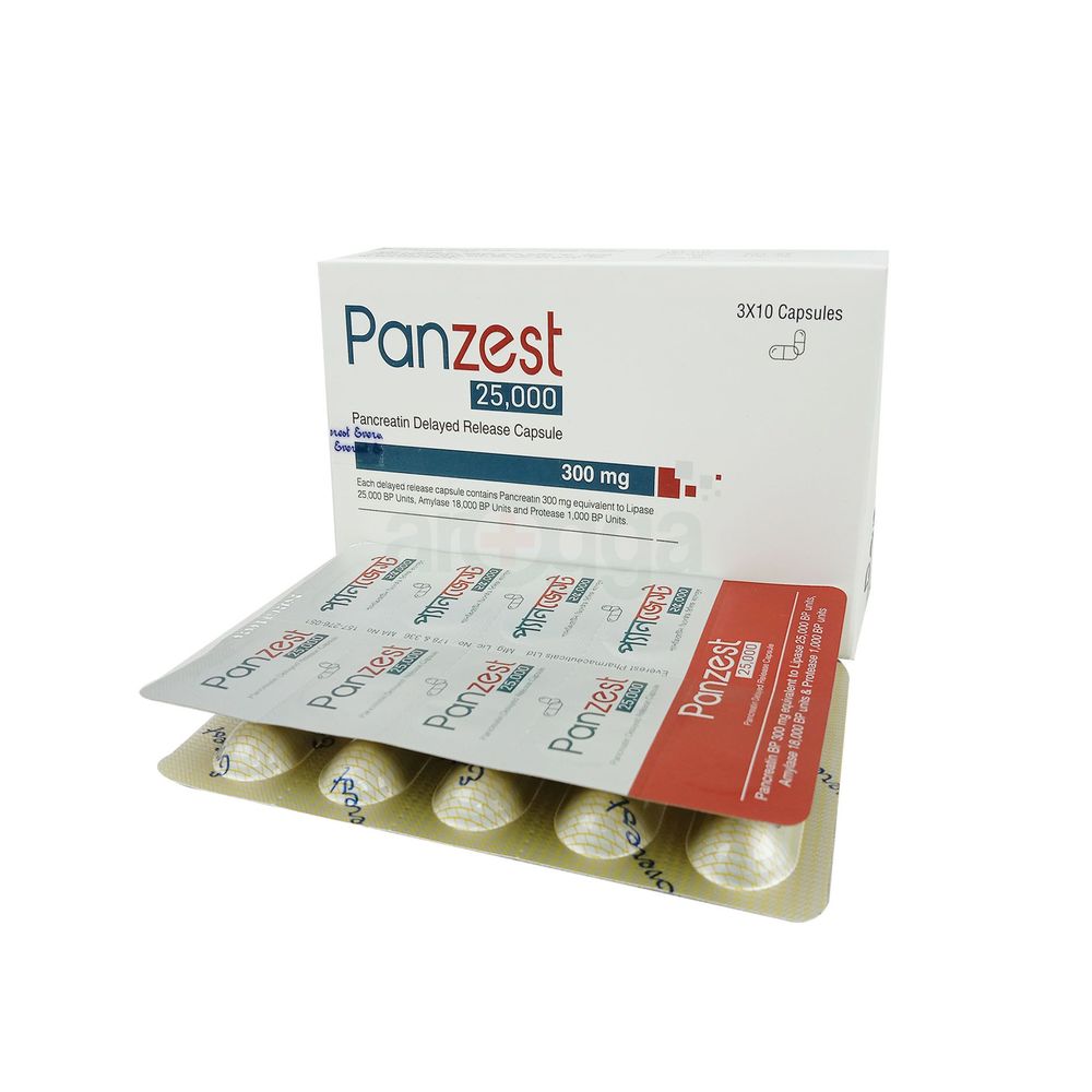 Panzest 25000 300mg capsule