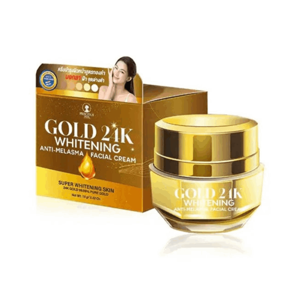 Gold 24K Whitening Anti-Melasma Facial Cream 15gm  