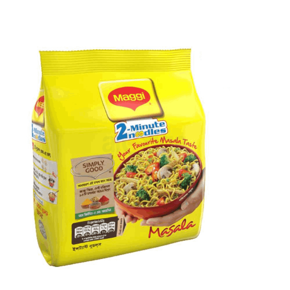 Nestle Maggi 2-Minute Masala Instant Noodles 248gm - Arogga Ltd