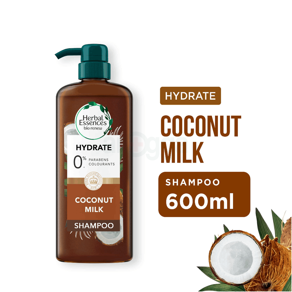 Herbal Essences Bio:Renew Hydrate Shampoo with Coconut Milk (0% Parabens & Colourants)  