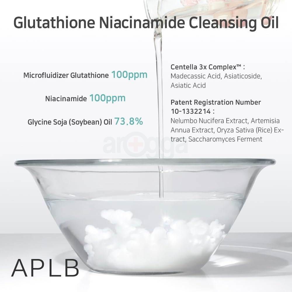 APLB Glutathione Niacinamide 73.8% Cleansing Oil  
