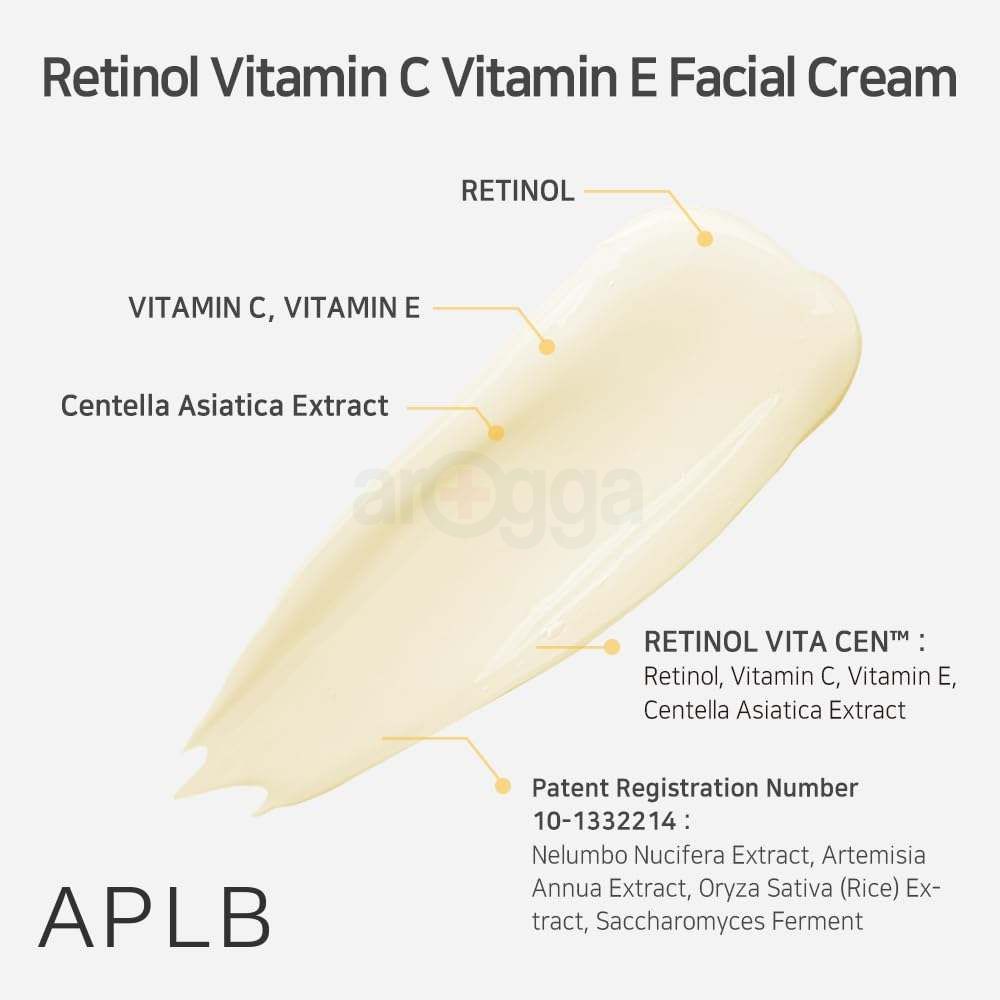 APLB Retinol Vitamin C Vitamin E 21.6% Facial Cream  