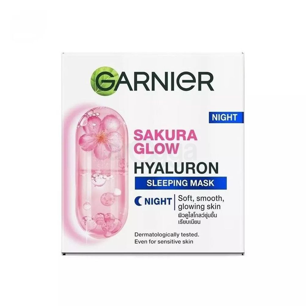 Garnier Night Sakura Glow Hyaluron Sleeping Mask   