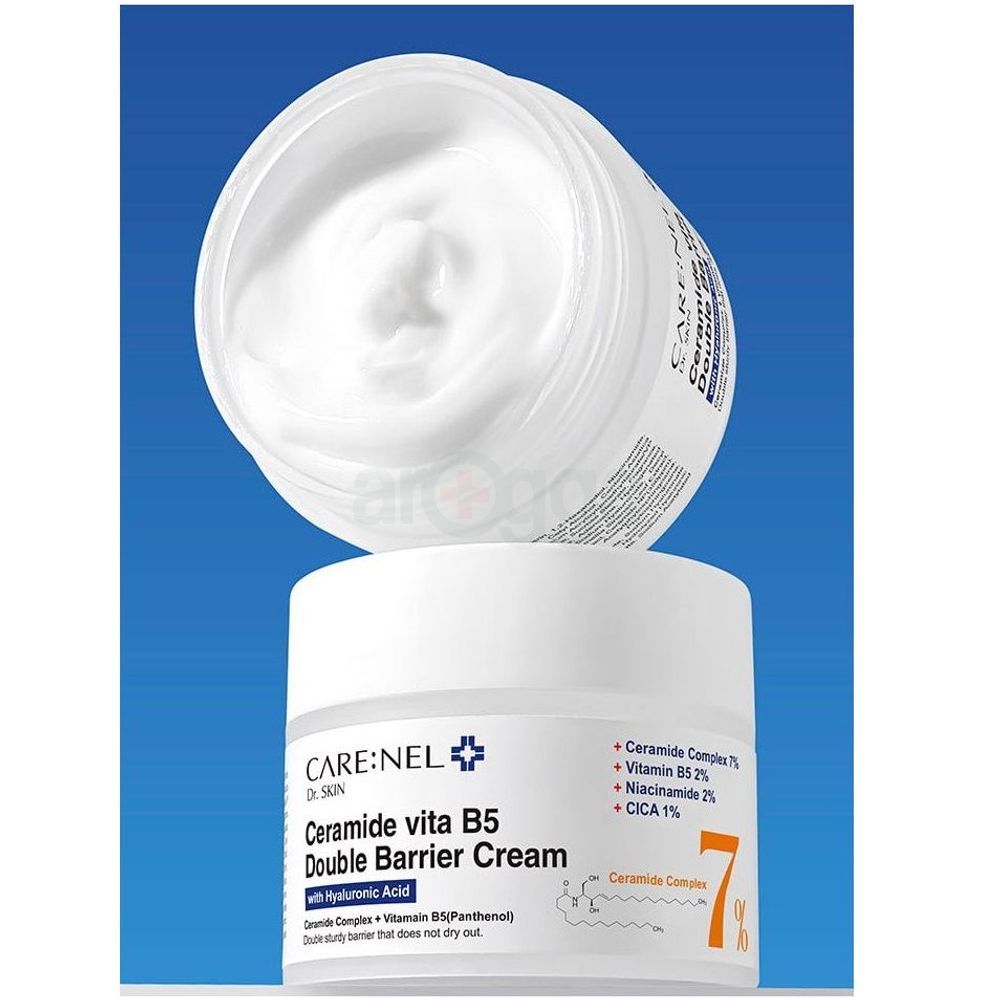 Care:Nel Dr. Skin 7% Ceramide Vita B5 Double Barrier Cream with Hyaluronic Acid  