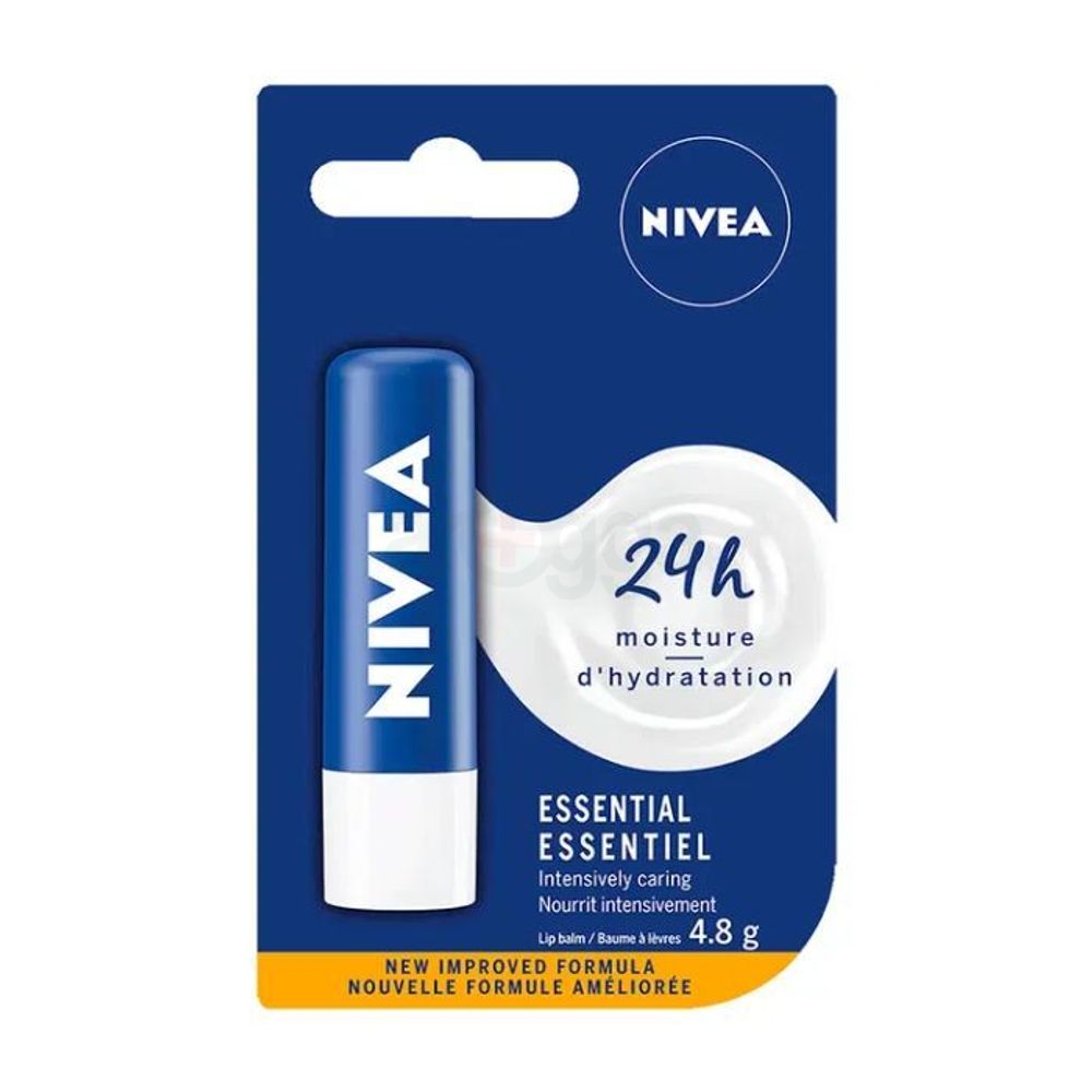 Nivea Long Lasting Moisture Caring lip Balm (Essential ) 4.8g  