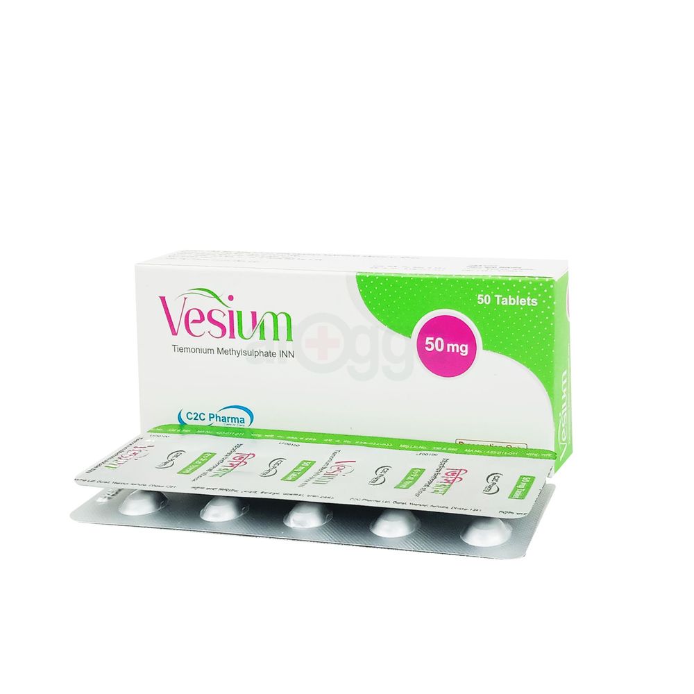 Vesium 50mg tablet