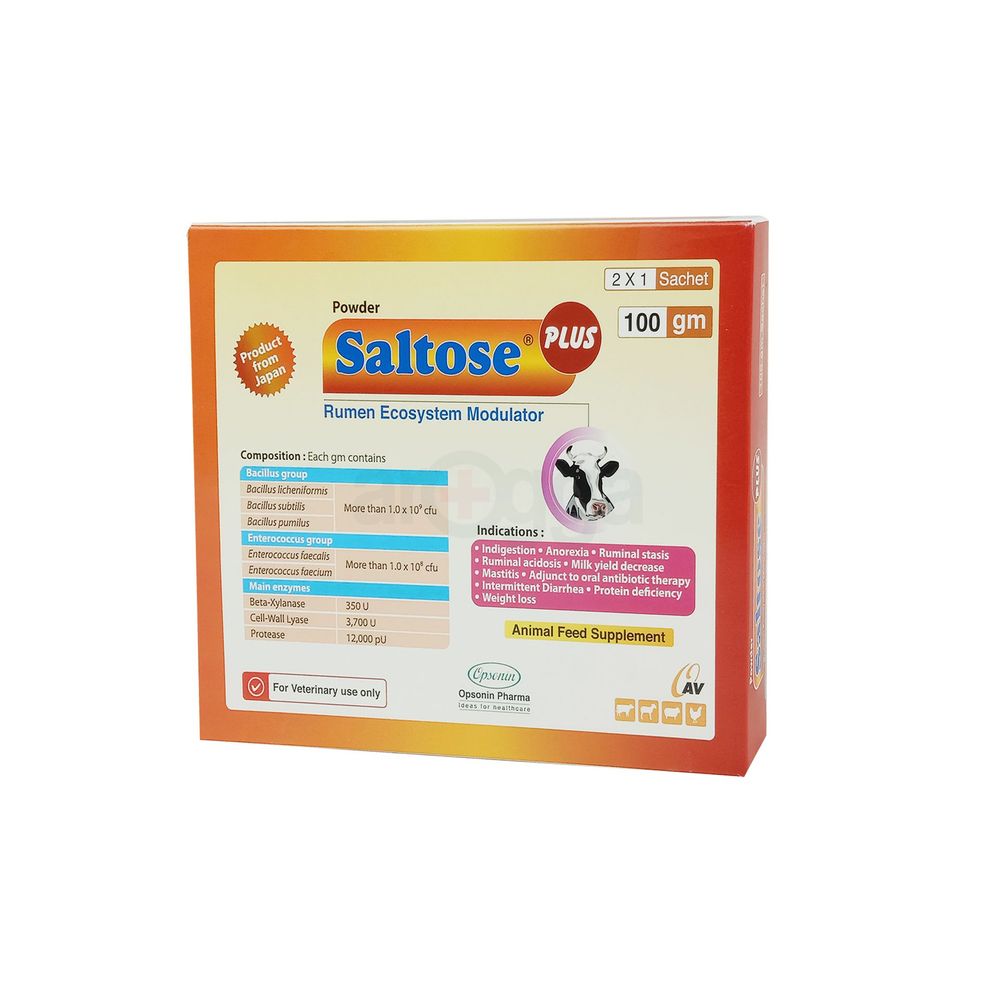 Saltose Plus Powder Vet 100gm  