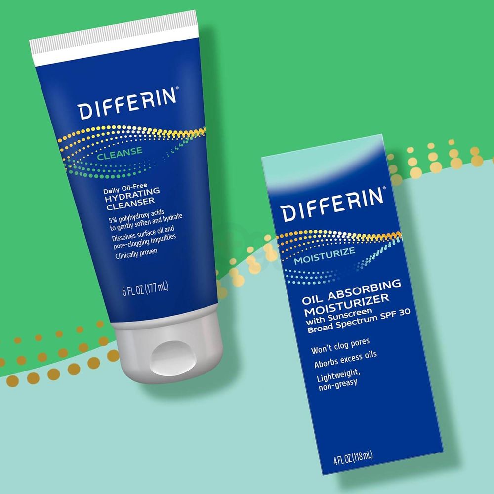 Differin Daily Oil-Free Hydrating Cleanser  