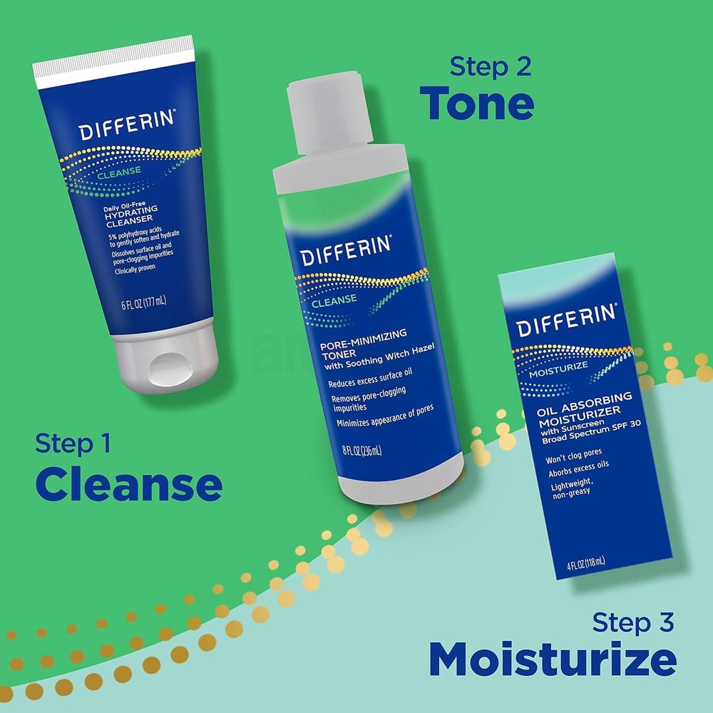 Differin Daily Oil-Free Hydrating Cleanser  
