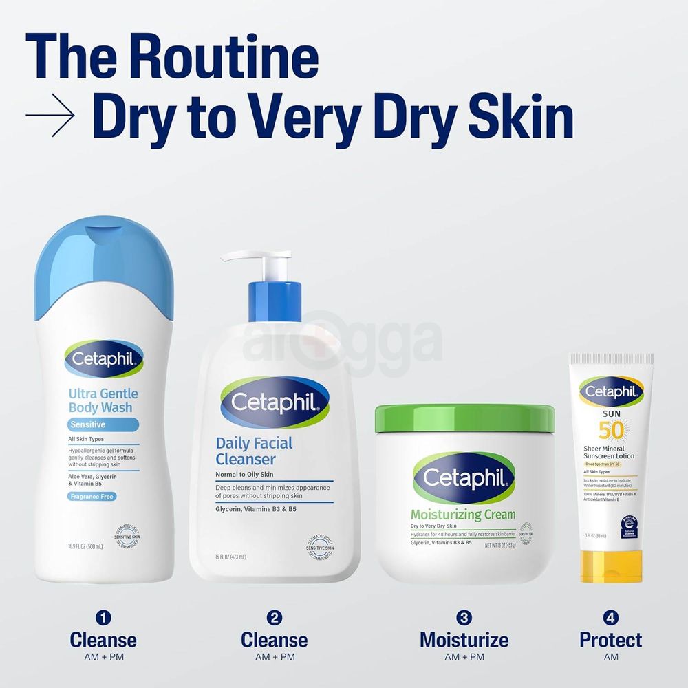 Cetaphil Moisturizing Cream for very Dry to Dry, Sensitive Skin 28gm  