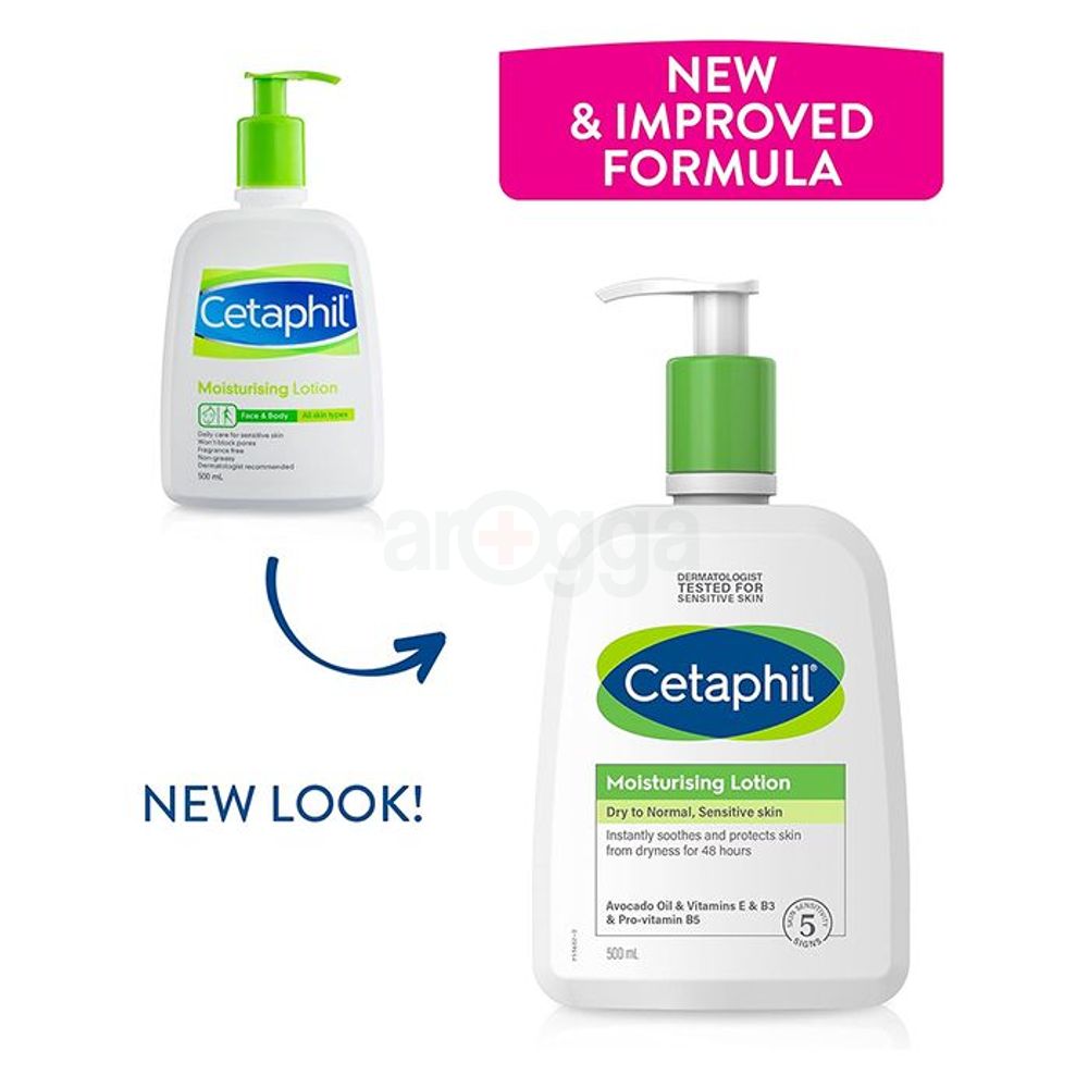 Cetaphil Moisturizing Lotion for Dry to Normal, Sensitive Skin  
