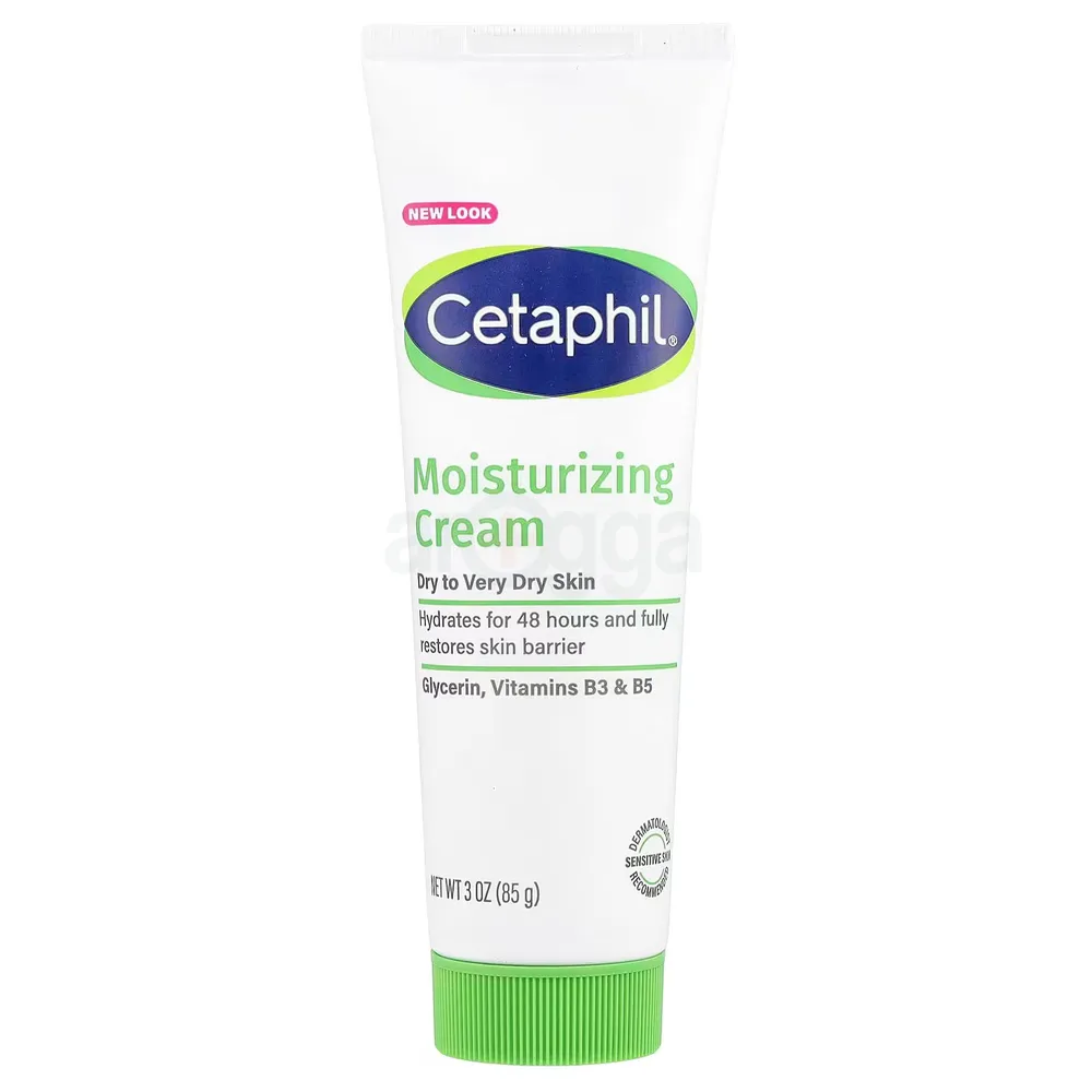 Cetaphil Moisturizing Cream with Glycerine, Vitamin B3 & B5 for Dry to Very Dry Skin 85gm  