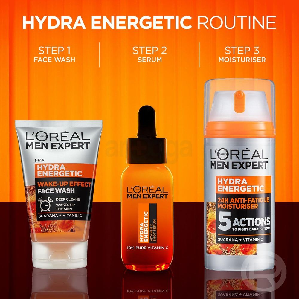 Loreal Paris Men Expert Hydra Energetic Wake Up Effect Facewash with Vitamin C  