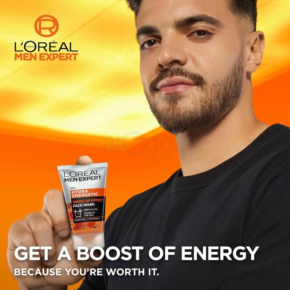 Loreal Paris Men Expert Hydra Energetic Wake Up Effect Facewash with Vitamin C  