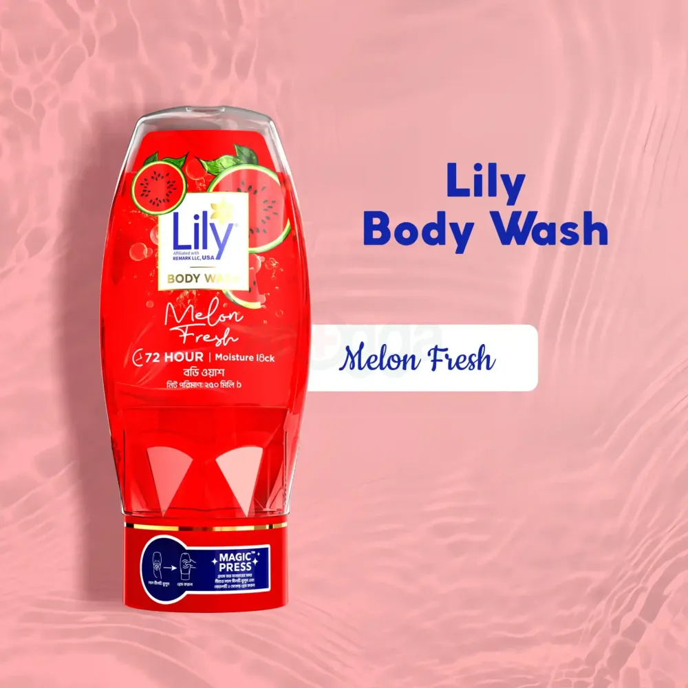 Lily 24hr Melon Fresh Body Wash 250ml  
