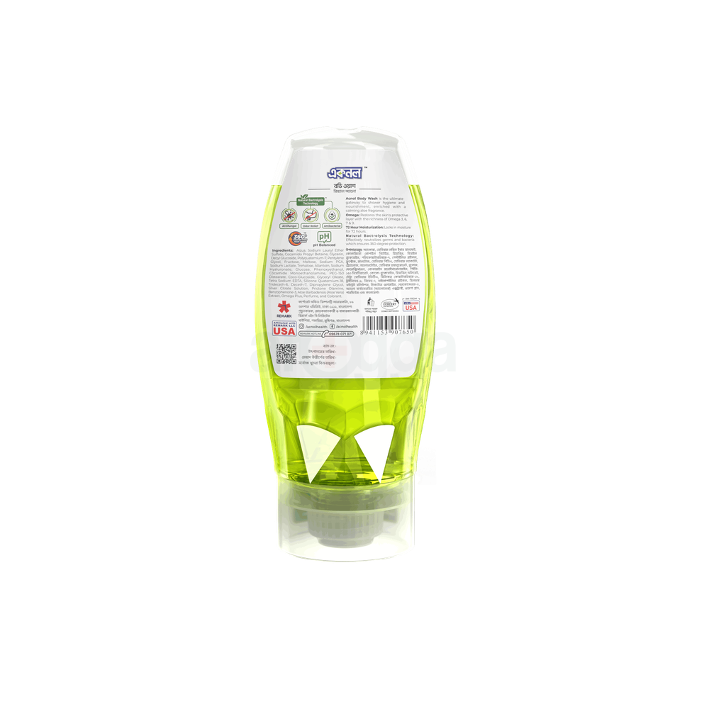 Acnol Real Aloe Body Wash 250ml  