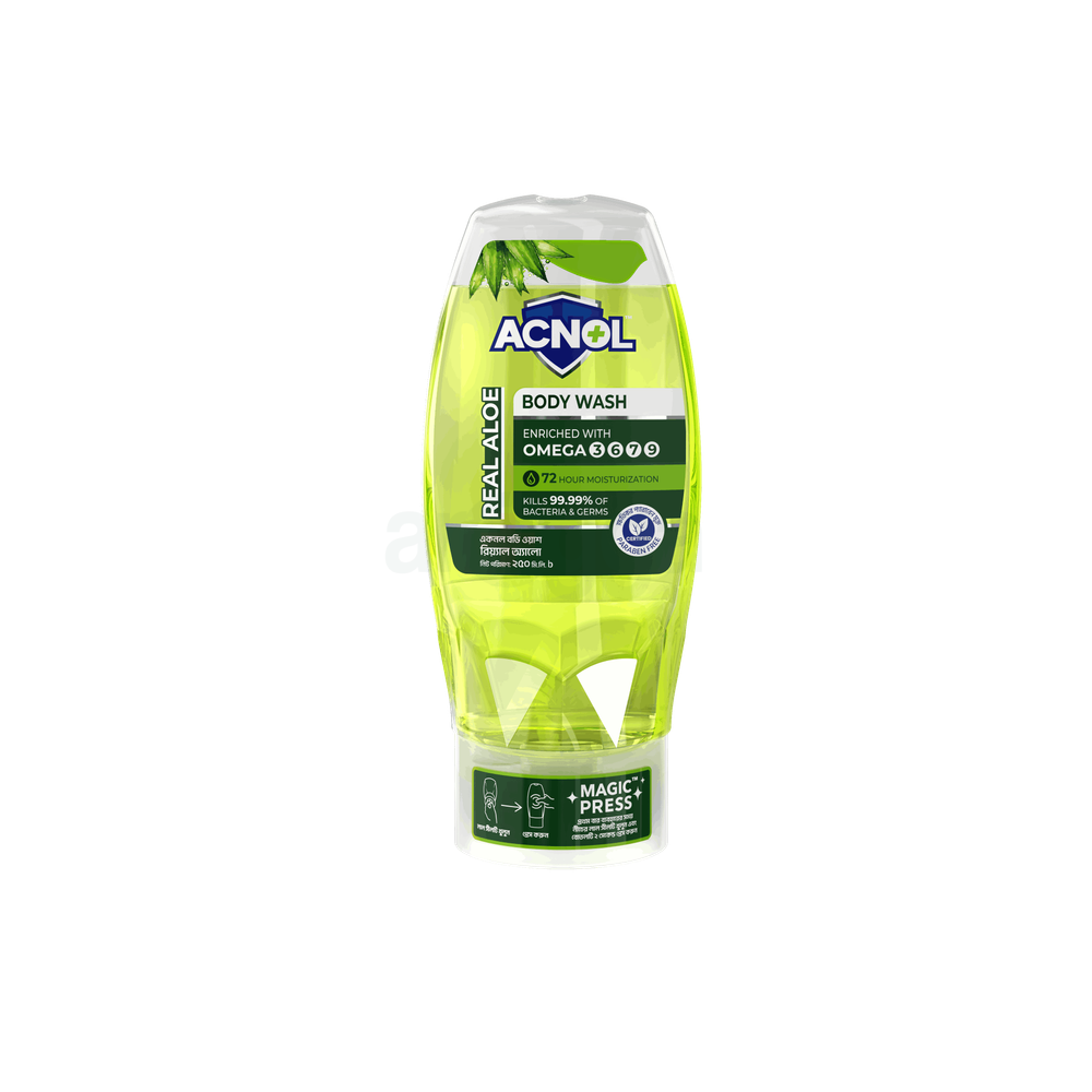 Acnol Real Aloe Body Wash 250ml  