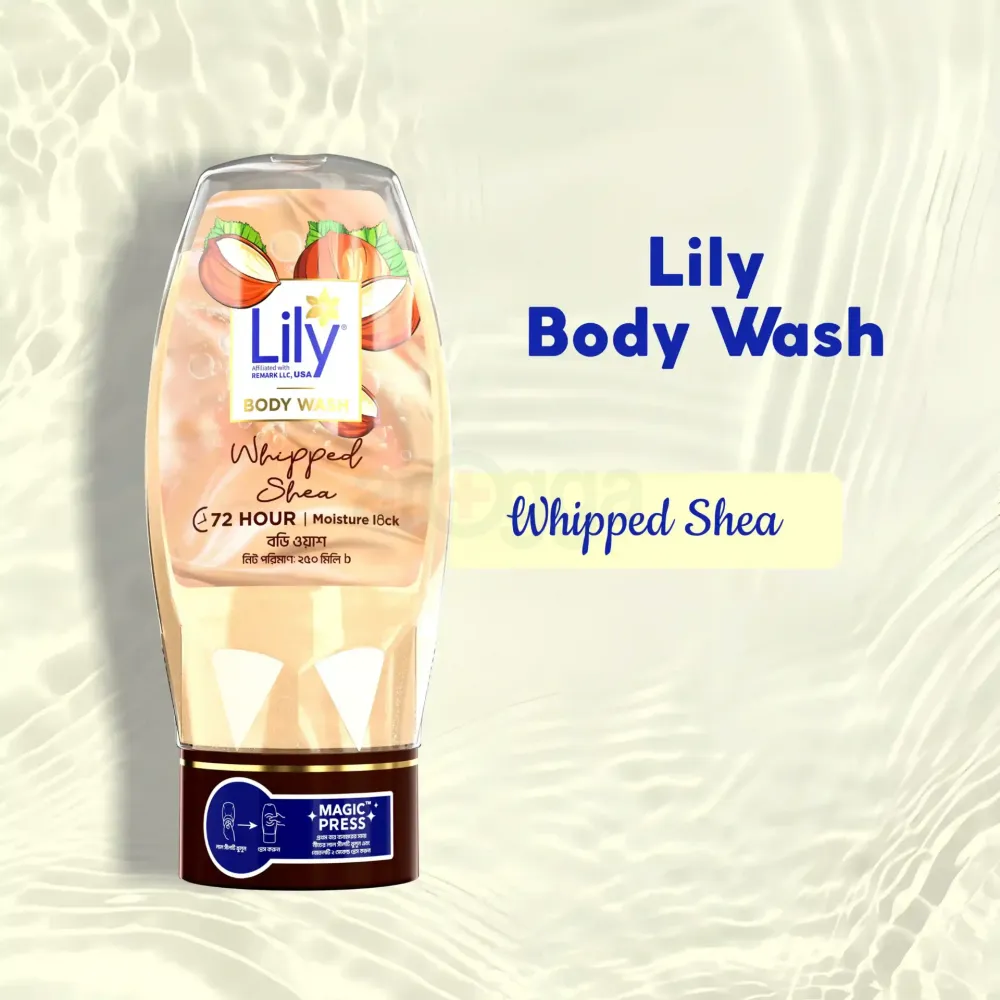 LiLy Whipped Shea Body Wash 250ml  