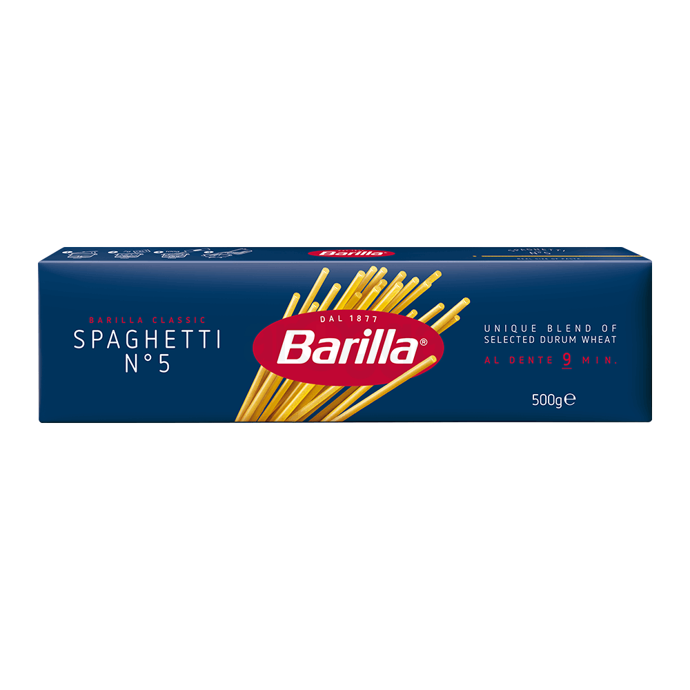 Barilla Spaghetti N.5 Pasta 500G  