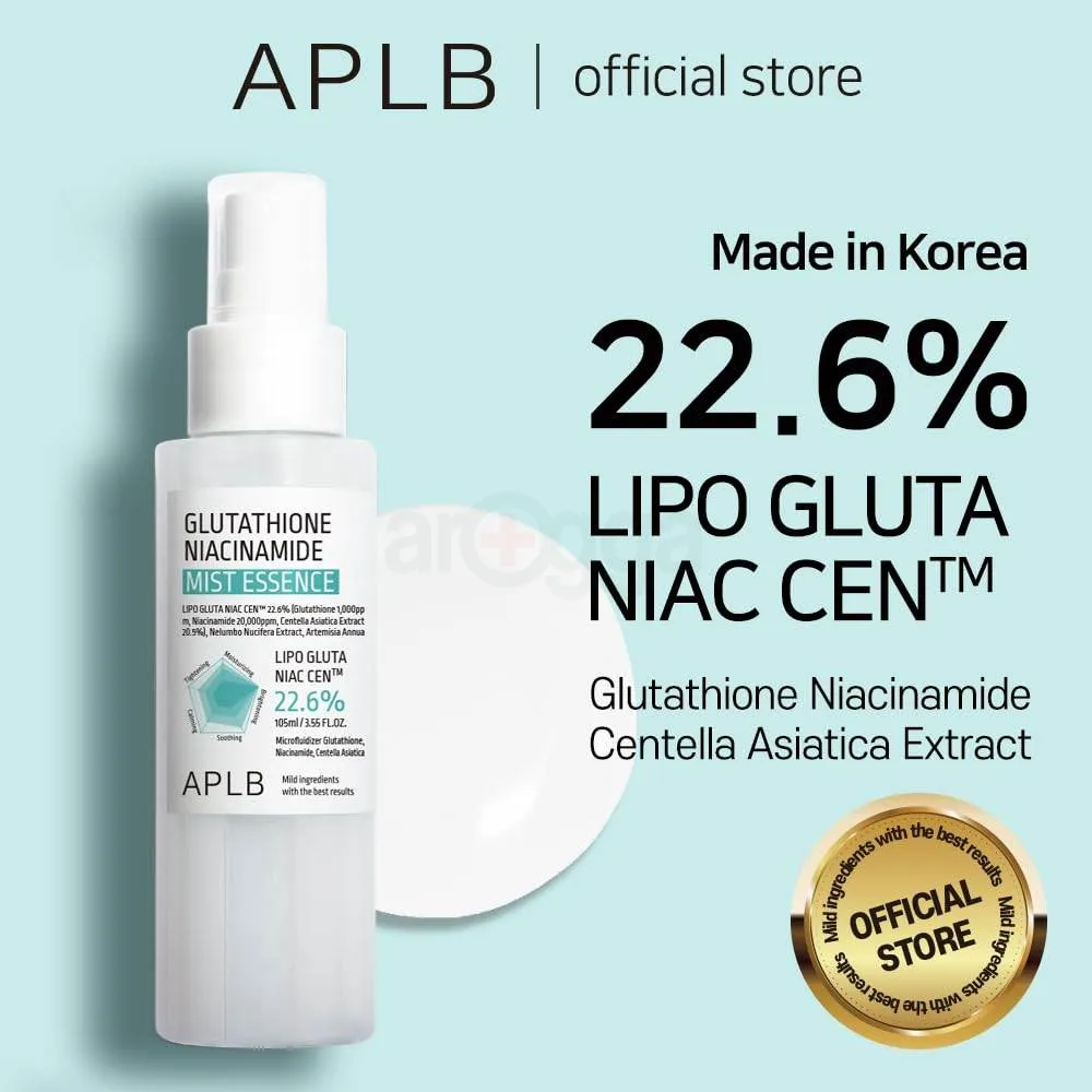 APLB Glutathione 22.6% Niacinamide Mist Essence   