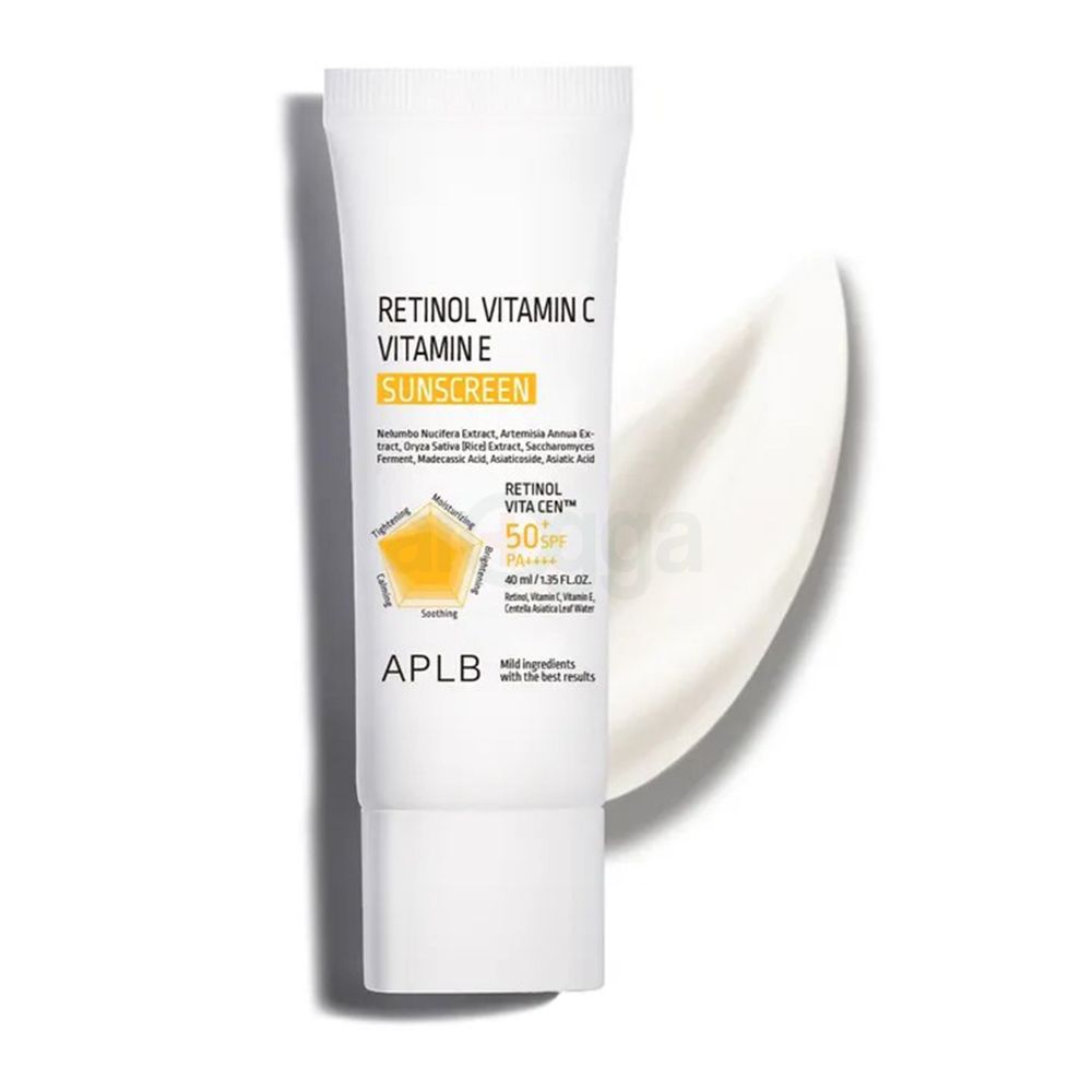 APLB Retinol Vitamin C Vitamin E Sunscreen SPF 50+ PA++++  